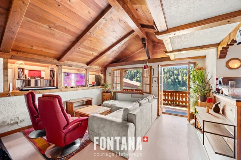 Duplex de 5,5 pièces à Leysin (2)