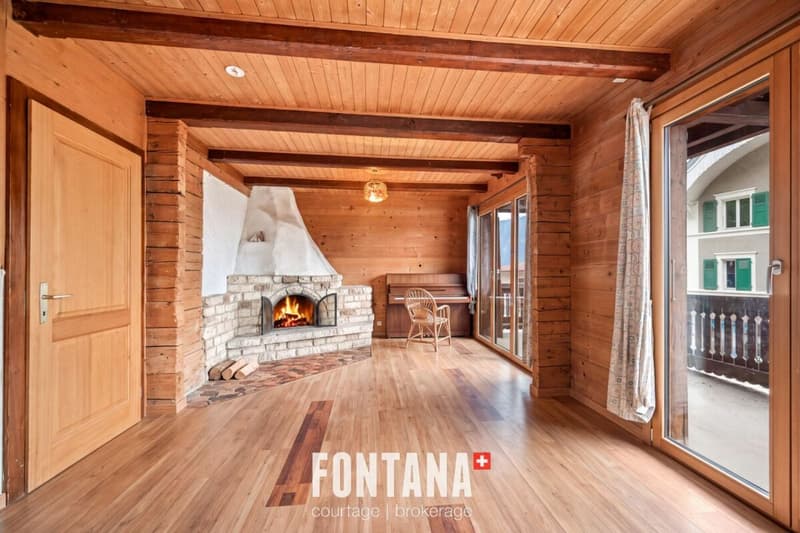 Chalet de caractère avec rendement locatif (4)
