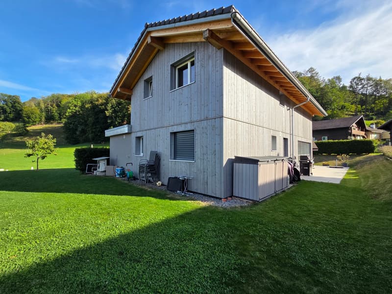 Maison individuelle moderne de 5.5 pièces à Choëx avec vue panoramique sur les montagnes (2)