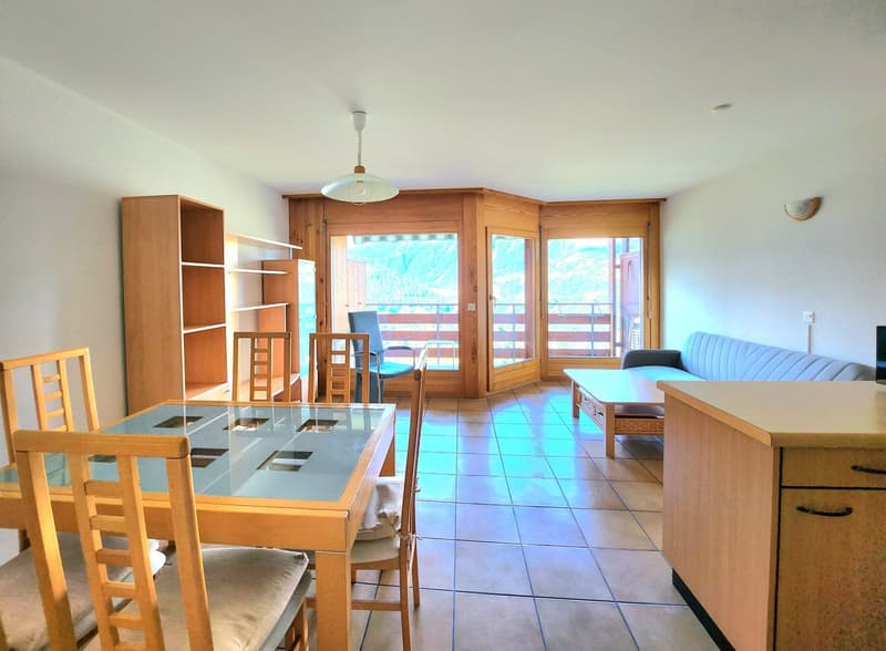 Charmant appartement 2.5 p avec magnifique vue à St-Martin (Val d’Hérens) (2)