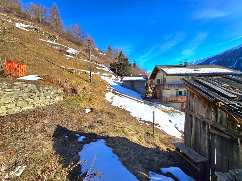 Maison villageoise authentique de 2 appartements à rénover à St-Martin (Val d’Hérens) (24)
