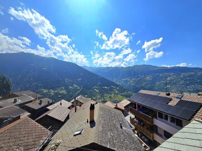 Maison villageoise authentique de 2 appartements à rénover à St-Martin (Val d’Hérens) (23)