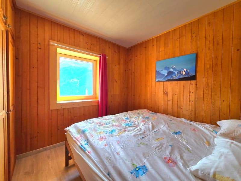 Appartement rénové avec terrasse, vue imprenable et plein soleil à Eison (St-Martin) Val d’Hérens (16)