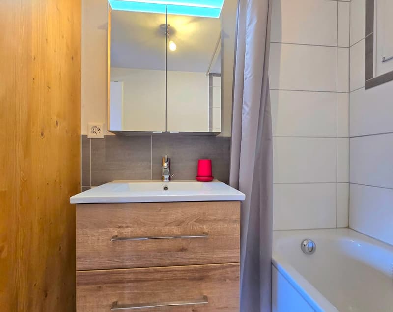 Appartement rénové avec terrasse, vue imprenable et plein soleil à Eison (St-Martin) Val d’Hérens (14)
