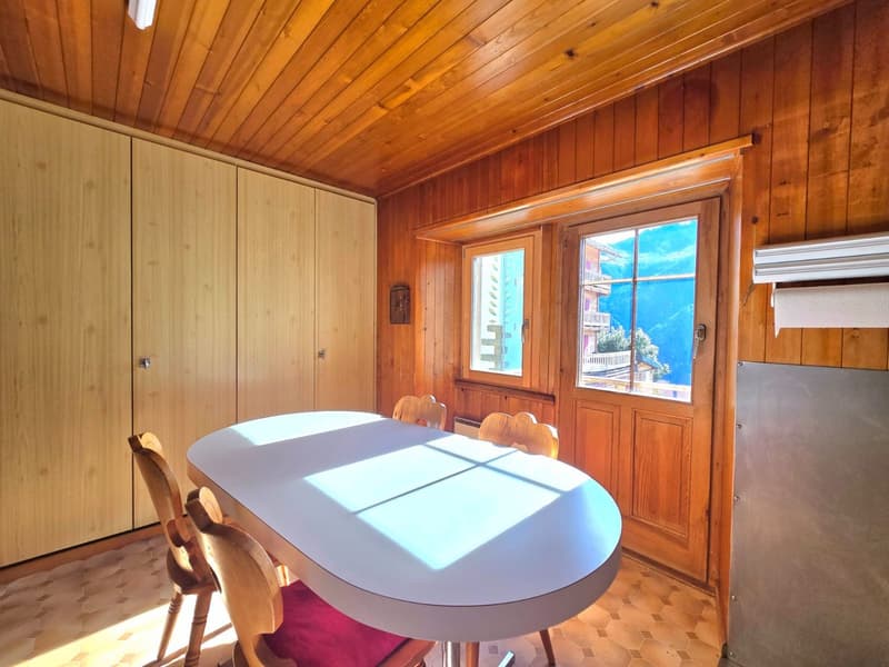 Charmant appartement à Eison (Val d’Hérens) avec vue, grand jardin et garage (7)