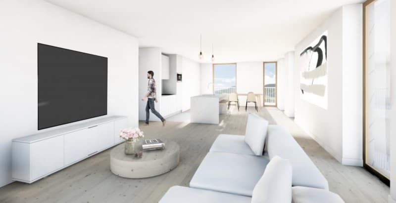 Appartement neuf de 1.5 pièces avec balcon de 14.85 m2 (C8) (2)