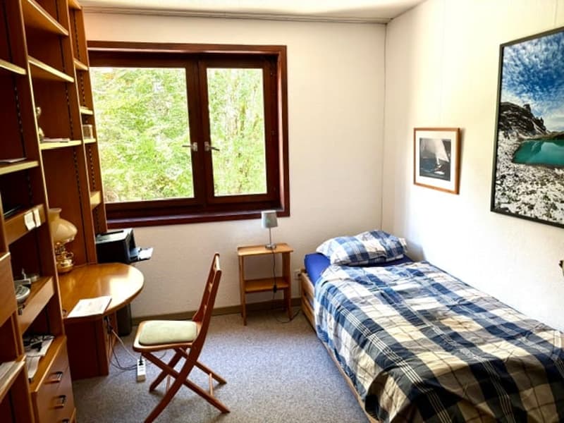 Charmant appartement de 3.5 pièces meublé à St-Cergue avec vue et balcon (4)