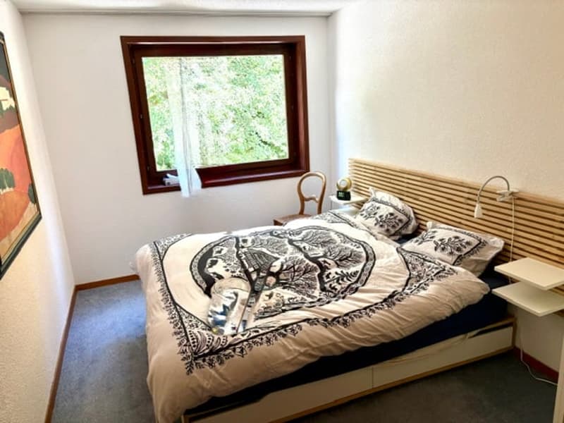 Charmant appartement de 3.5 pièces meublé à St-Cergue avec vue et balcon (5)