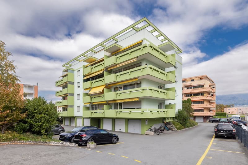 Appartement de 4.5 pièces avec balcon et vue sur les montagnes à Monthey (1)