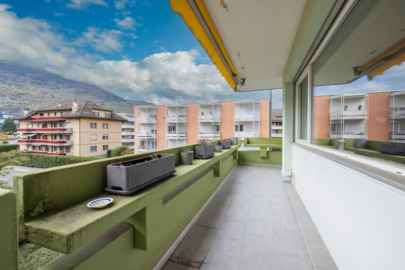 Appartement de 4.5 pièces avec balcon et vue sur les montagnes à Monthey (8)