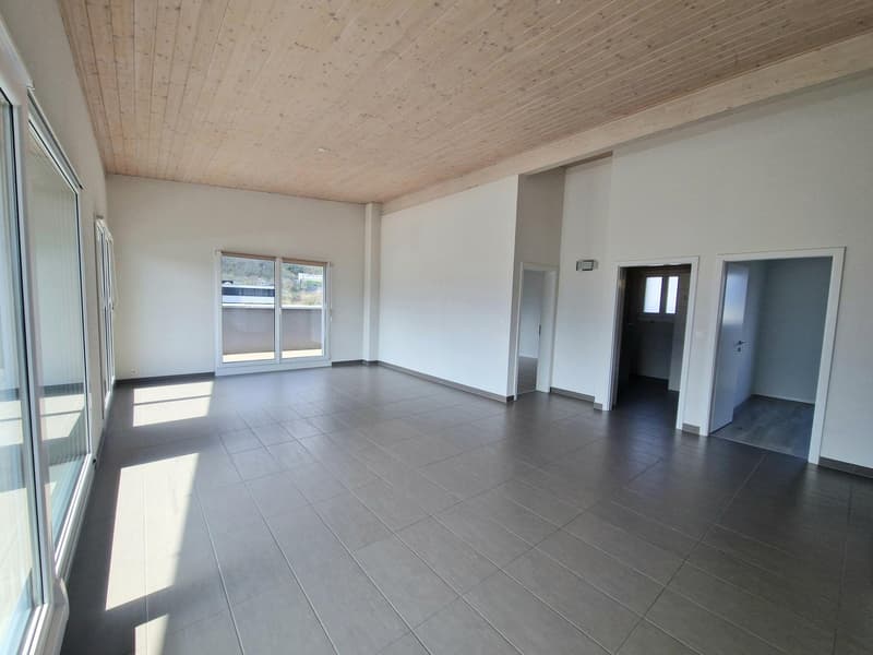 Magnifique appartement attique de 3.5 pièces avec très grande terrasse à Monthey (4)