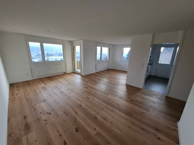 Helle, neu renovierte 4.5 Zimmer Wohnung mit Aussicht und Garagenplatz (3)