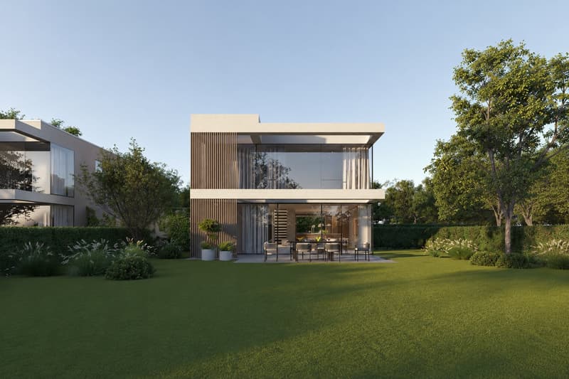 Maison familiale neuve de 5.5 pièces avec piscine à Founex (2)