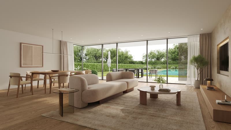 Maison familiale neuve de 5.5 pièces avec piscine à Founex (1)