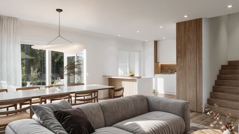 Neubauprojekt am Buchenweg 3, Hettlingen – 3 moderne Einfamilienhäuser in Minergie-Bauweise (5)