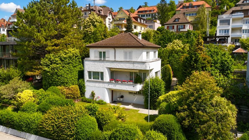 Charmantes Einfamilienhaus an ruhiger Lage in Zürich-Höngg (1)
