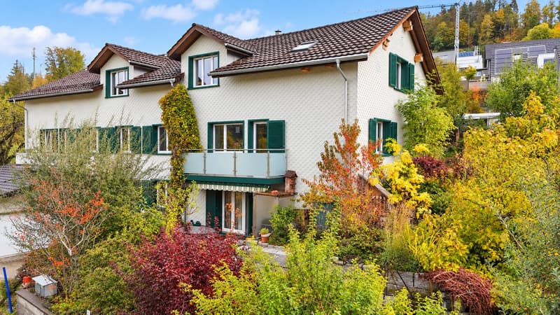 Charmantes Zweifamilienhaus in ruhiger Lage in Bauma (1)