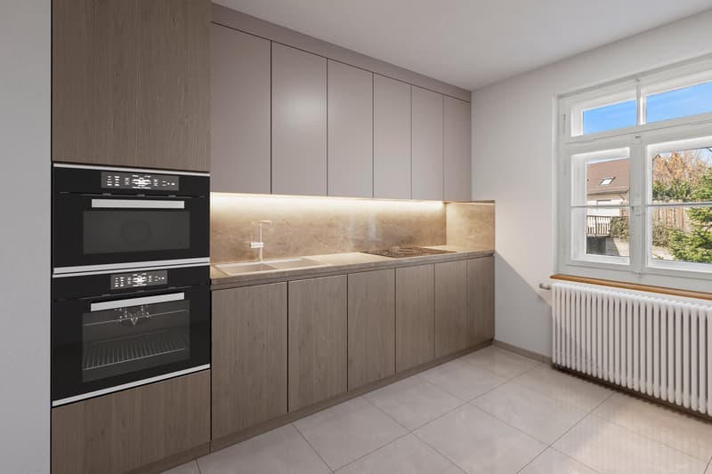 Küche Renovation-Idee