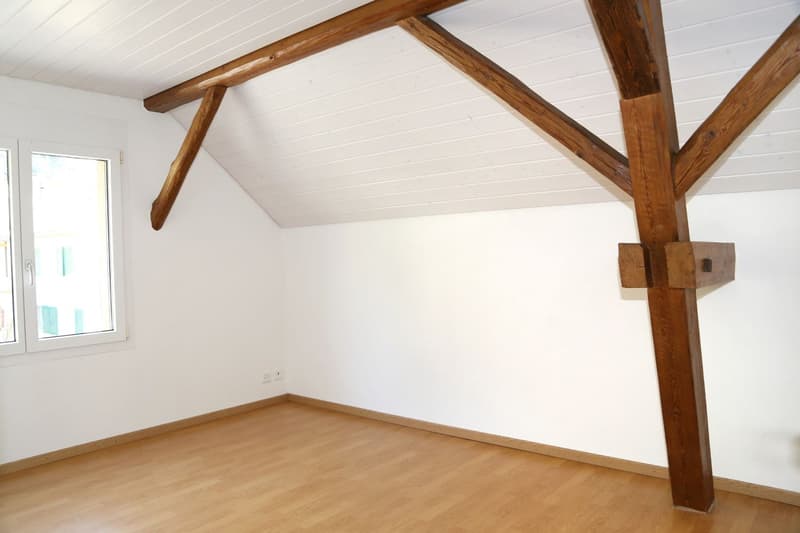 Grosse, charmante Dachwohnung mit Balkon und Aussicht (6)