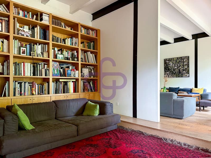 Salon / bibliothèque