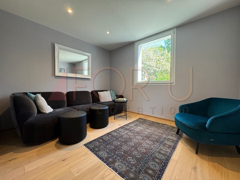 Très belle villa moderne entièrement meublée à Collex (5)