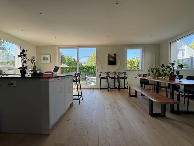 Très belle villa moderne entièrement meublée à Collex (2)