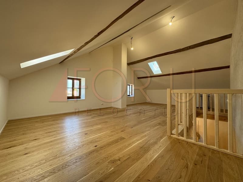 Ancienne ferme transformée en triplex de 5 pièces à Avusy (2)