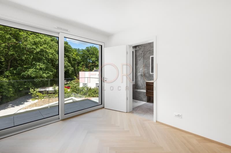 Superbe attique neuf de 4 pièces avec terrasse à Vessy (7)