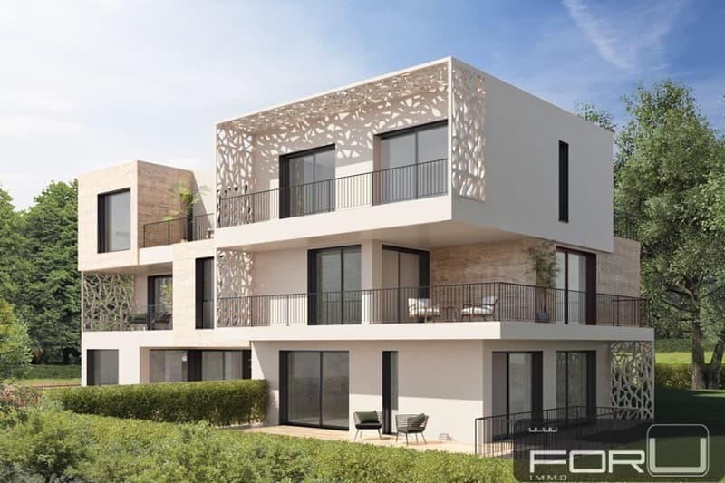 Très bel attique neuf de 4 pièces avec balcon à Chêne-Bougeries (1)