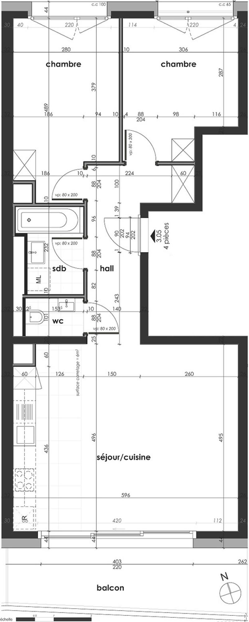 Très beau 4 pièces dans immeuble récent à Lancy (/!\ conditions HM) (8)