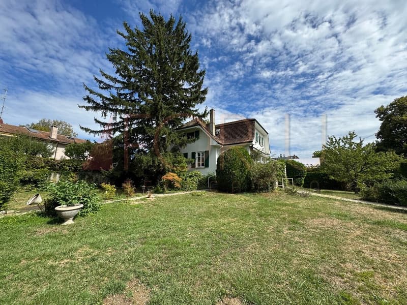 Magnifique maison individuelle rénovée avec grand jardin à Chêne-Bourg (1)