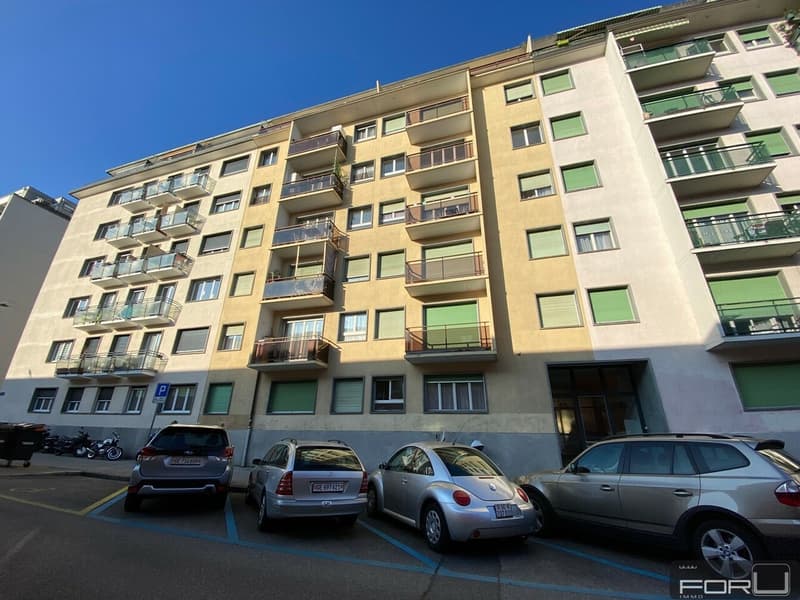 Bel appartement rénové de 3 pièces avec balcon à Carouge (8)