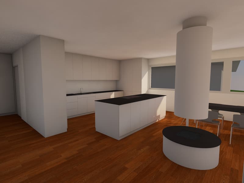 3.5 Zi.-Neubau Attika-Wohnung mit Dachterrasse Nahe Golfplatz (14) (2)