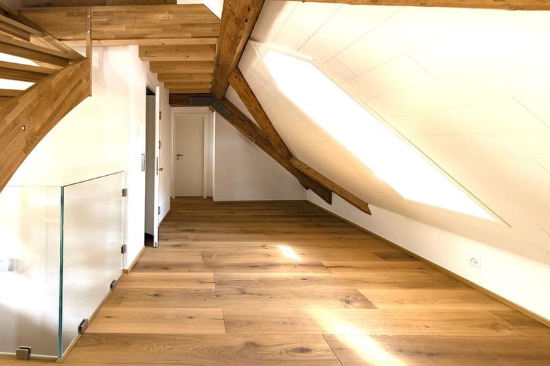 Grande appartamento moderno mansardato con accesso diretto dall'ascensore (4)