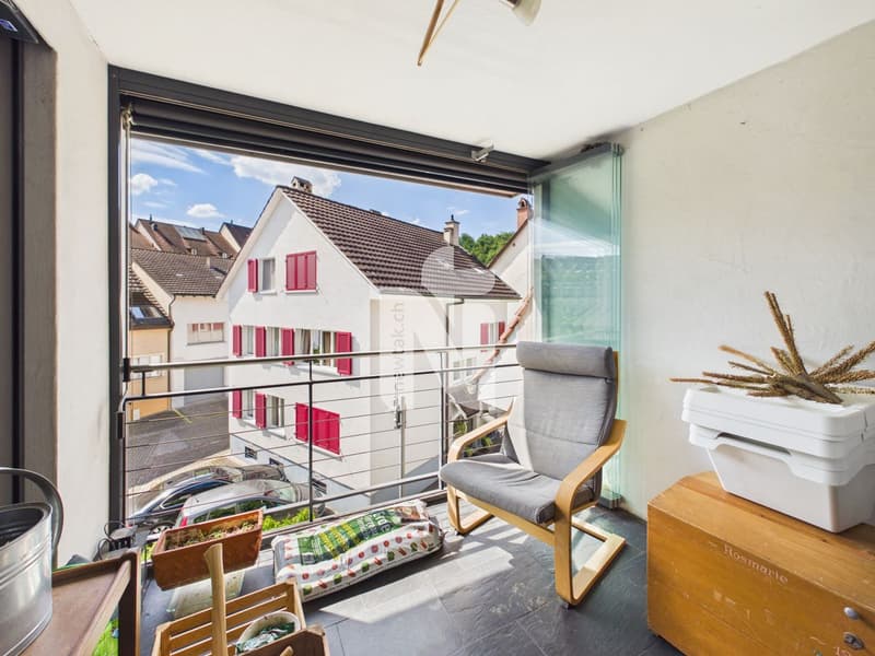 Maisonette-Wohnung, rustikal mit viel Charme, mitten in Laufen (1)