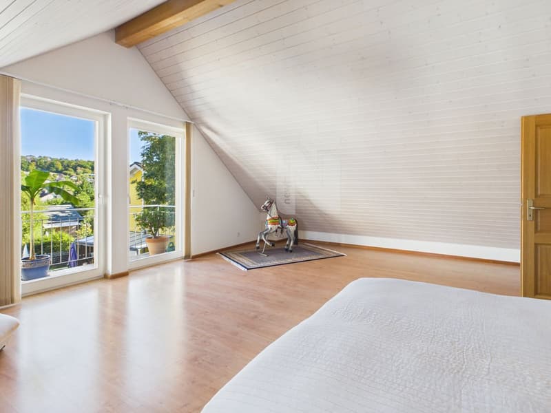 Grosszügig, familienfreundlich und modern mit Garten und Weitblick (8)