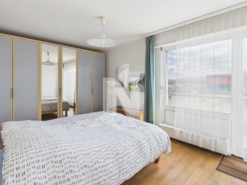 Attikawohnung über den Dächern von Rheinfelden mit Riesieger Terrasse Weitblick, Lift und Tiefgaragenplatz (10)
