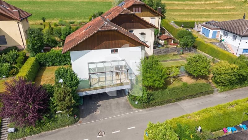 Familienfreundliches Reiheneckhaus mit zwei Gartenbereichen, Weitsicht und Garage (1)