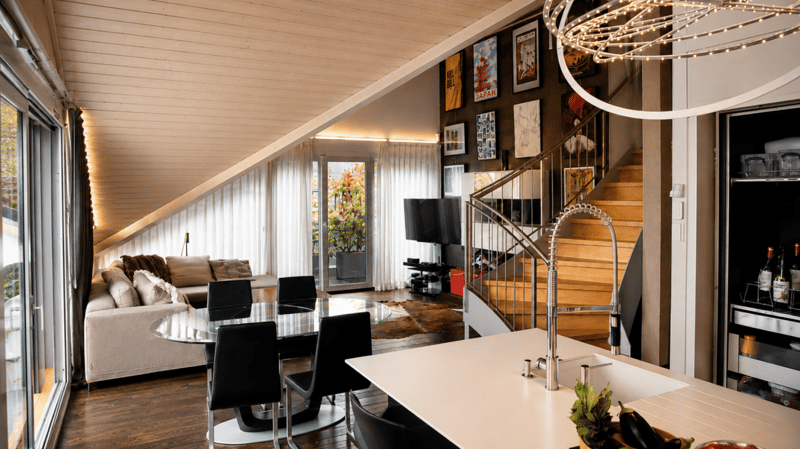 Superbe duplex en attique au coeur de Mies (3)