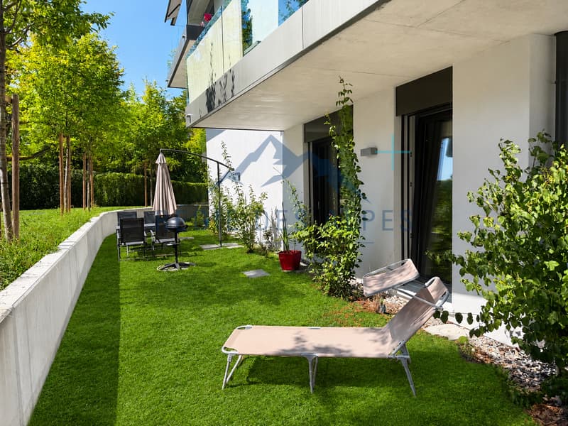Magnifique appartement 4 pièces meublé en rez-de-jardin ? Résidence de standing (9)