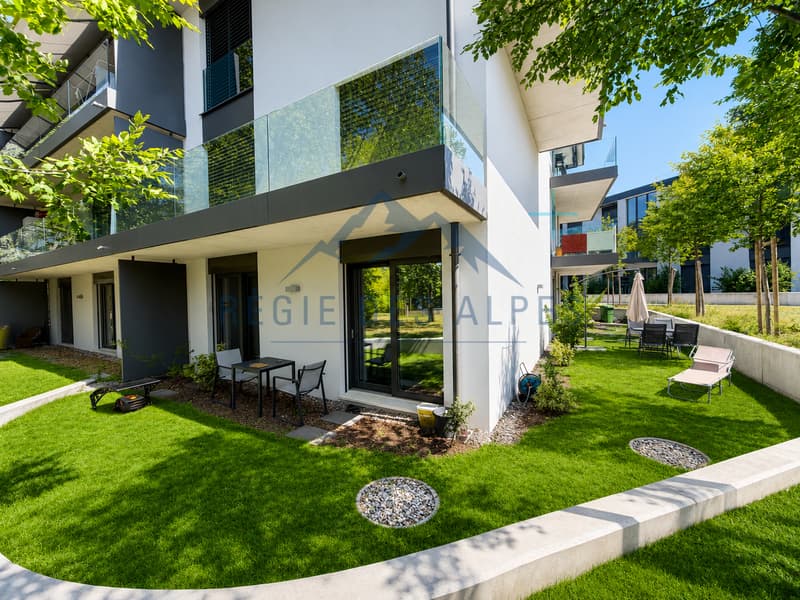 Magnifique appartement 4 pièces meublé en rez-de-jardin ? Résidence de standing (10)