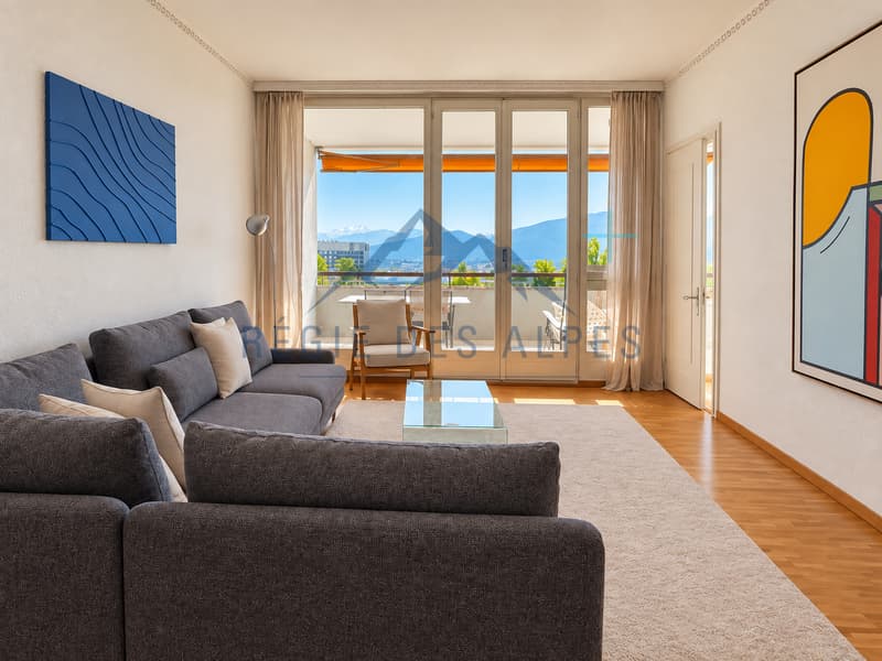 Bel appartement traversant de 4 pièces, baigné de lumière et avec vue dégagée (1)