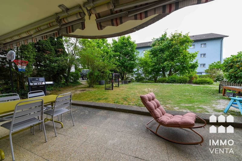 Gartensitzplatz / Terrasse de jardin