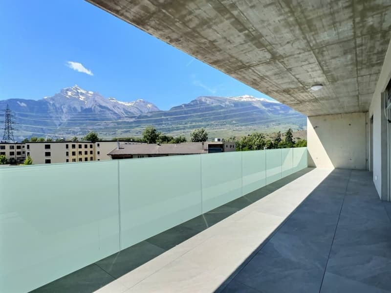4.5 pièces à Aproz (Sion) - neuf - Attique (5)