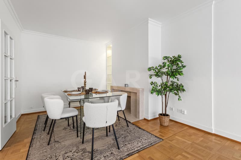 Appartement traversant avec balcons, entièrement rénové & piscines sur le toit (4)