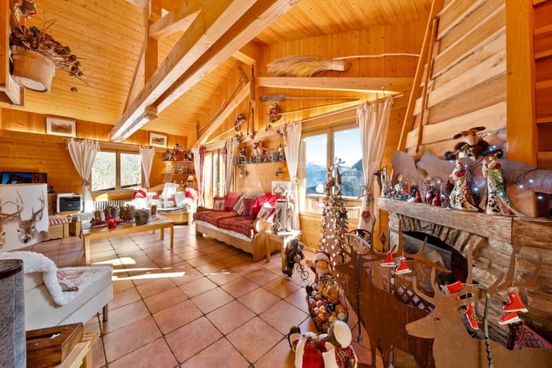 Propriété alpine d'exception aux pied des remontées mécaniques (5)