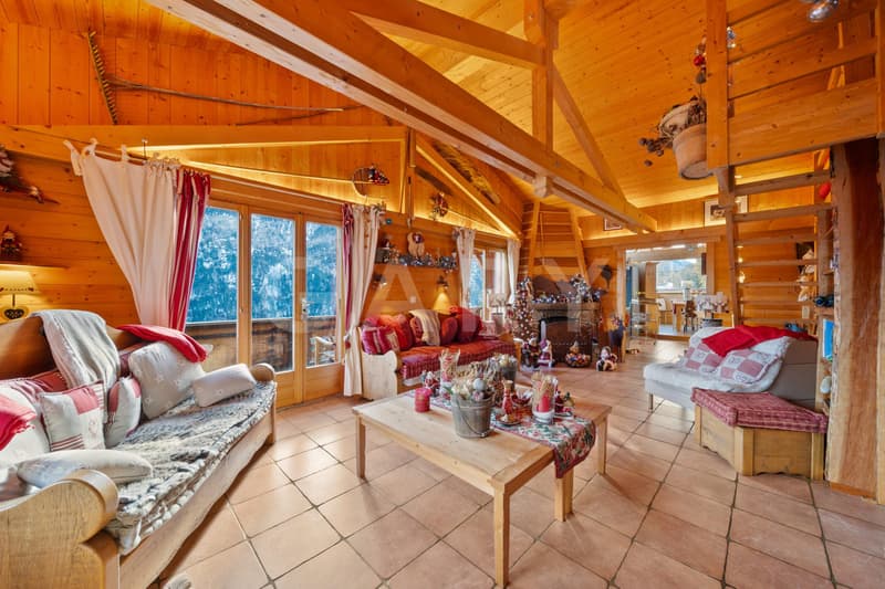 Propriété alpine d'exception aux pied des remontées mécaniques (4)