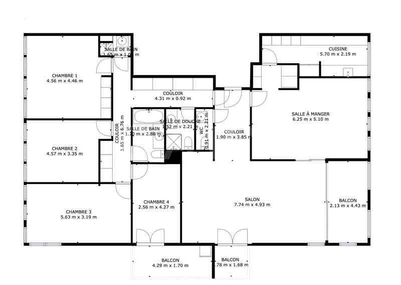 Spacieux appartement de 7 pièces dans le quartier prisé de Champel (3)