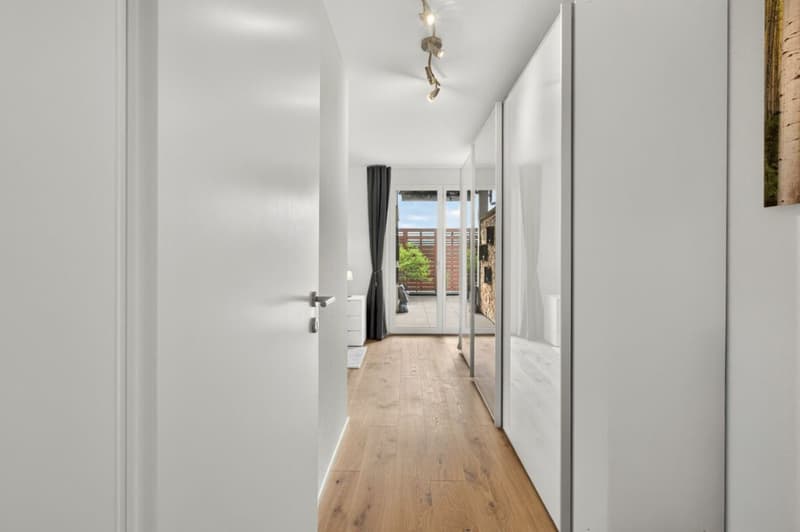 Elternschlafzimmer mit direktem Zugang zur Terrasse