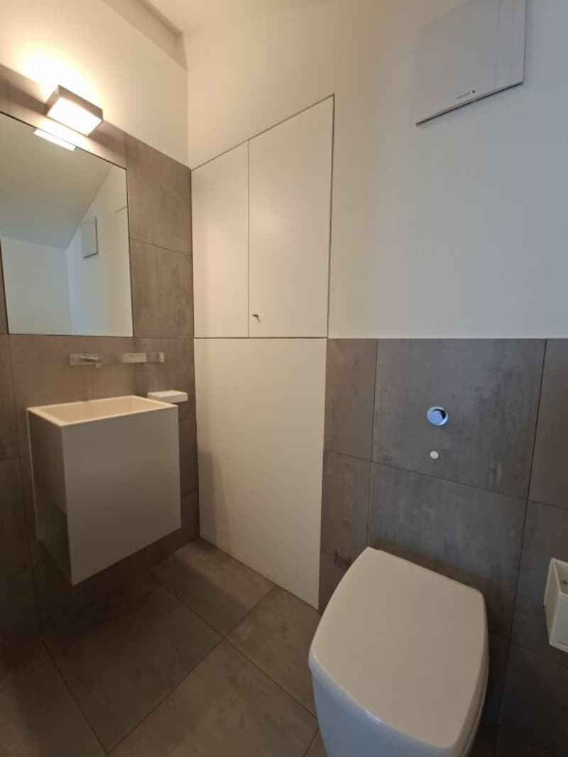 Gästetoilette im Obergeschoss